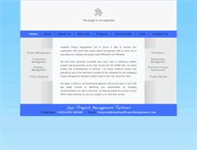 Tablet Screenshot of headlandprojectmanagement.com